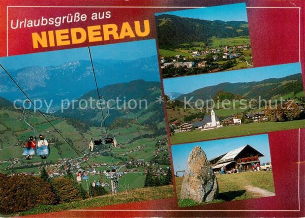 Sessellift Chairlift Telesiege Niederau Wildschoenau Tirol