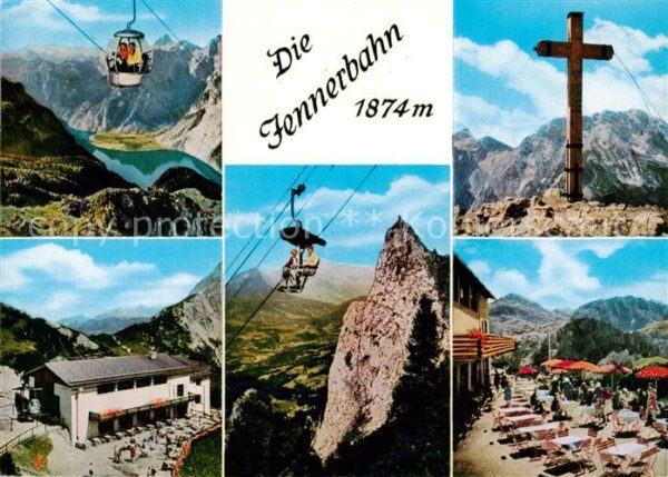 Sessellift Chairlift Telesiege Jennerbahn
