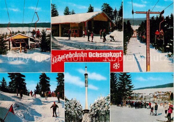 Sessellift Chairlift Telesiege Ochsenkopf Fichtelberg