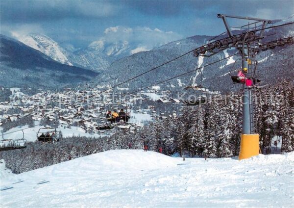 Sessellift Chairlift Telesiege Gschwandkopflift Seefeld Tirol