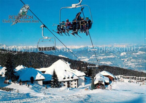 Sessellift Chairlift Telesiege Kaernten Austria Robinson Club Schianitzen Alm