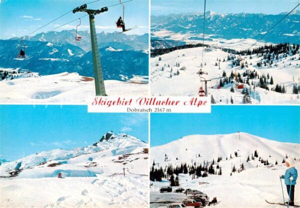 Sessellift Chairlift Telesiege Villacher Alpe Dobratsch