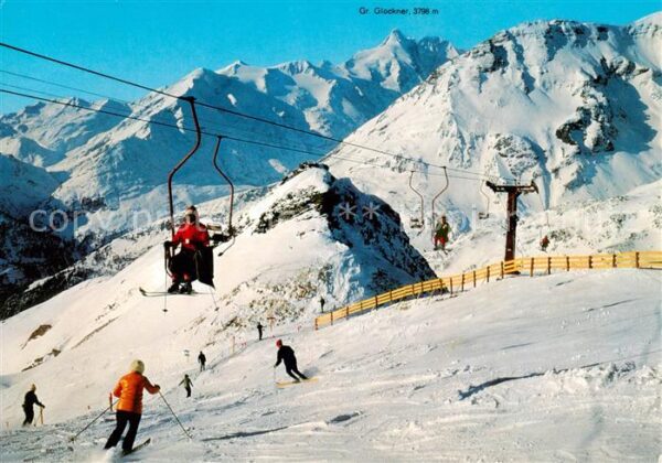 Sessellift Chairlift Telesiege Wallack Haus Heiligenblut