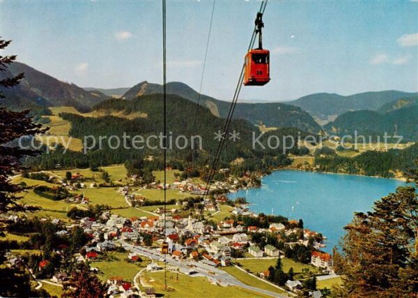 Seilbahn Cable-Car Telepherique St. Gilgen Perlr am Wolfgangsee