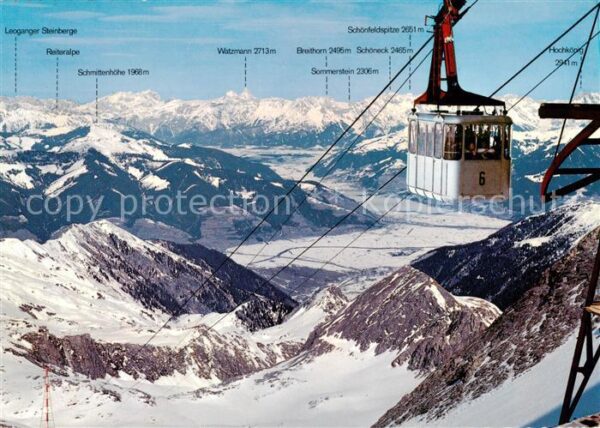 Seilbahn Cable-Car Telepherique Kaprun