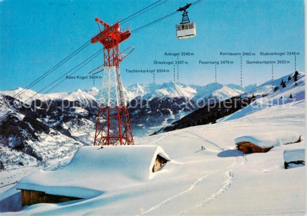 Seilbahn Cable-Car Telepherique Bad Hofgastein Salzburg