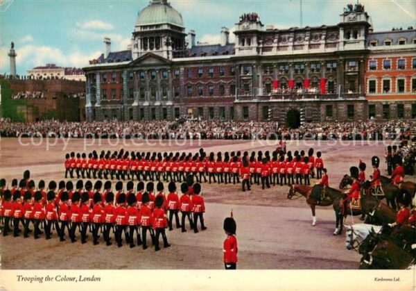 Leibgarde Wache Life Guards Trooping the Colour London