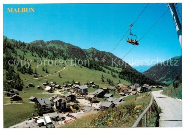 Sessellift Chairlift Telesiege Malbun Sareiserjoch