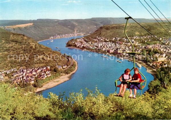 Sessellift Chairlift Telesiege Boppard am Rhein