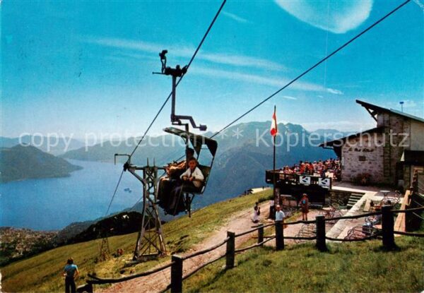 Sessellift Chairlift Telesiege Cardada Cimetta Locarno