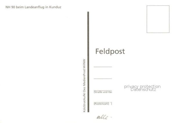 Hubschrauber Helicopter ISAF NH 90 Landeanflug Kunduz – Bild 2