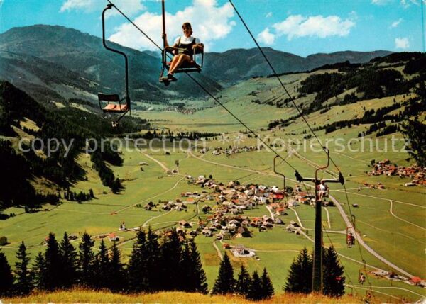 Sessellift Chairlift Telesiege Tannheim Tirol