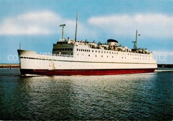 Faehre Ferry Bac Traghetto-- Vogelfluglinie Deutschland Daenemarkt Theodor Heuss
