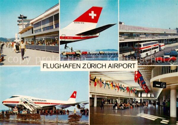 Flughafen Airport Aeroporto Zuerich