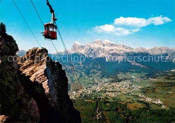 Seilbahn Cable-Car Telepherique Dolomiti Cornita Funivia Cortina