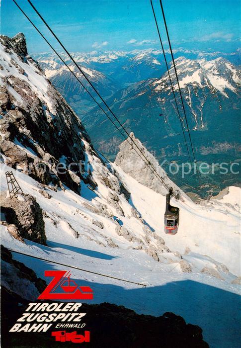Seilbahn Cable-Car Telepherique Tiroler Zugspitzbahn Whrwald Austria