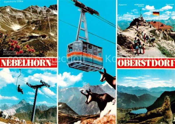 Seilbahn Cable-Car Telepherique Nebelhorn Oberstdorf Allgaeuer Alpen