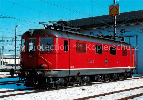 Eisenbahn Railway Chemin de Fer Schweizerische Bundesbahn SBB RE 4/4 I 10032