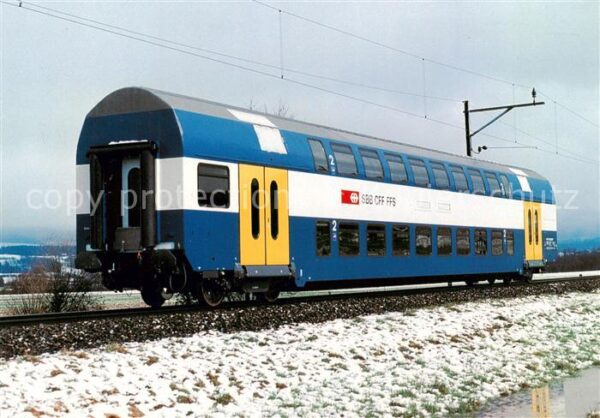 Eisenbahn Railway Chemin de Fer SBB Doppelstockwagen S-Bahn Zuerich