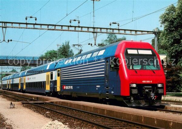 Eisenbahn Railway Chemin de Fer SBB Doppelstock Pendelzug S-Bahn Zuerich