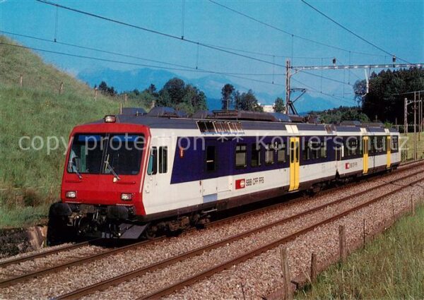 Eisenbahn Railway Chemin de Fer SBB Regionalverkehr Triebwagen RBDe 4/4 2121