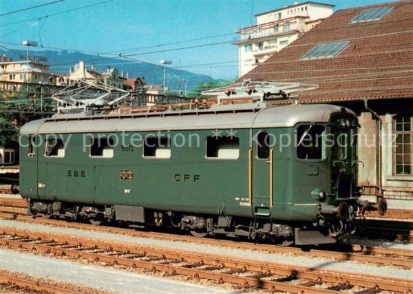 Eisenbahn Railway Chemin de Fer SBB Lokomotive Re 4/4 I 10013