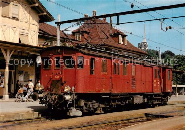 Eisenbahn Railway Chemin de Fer SBB Gepaecktriebwagen De 4/4 1668