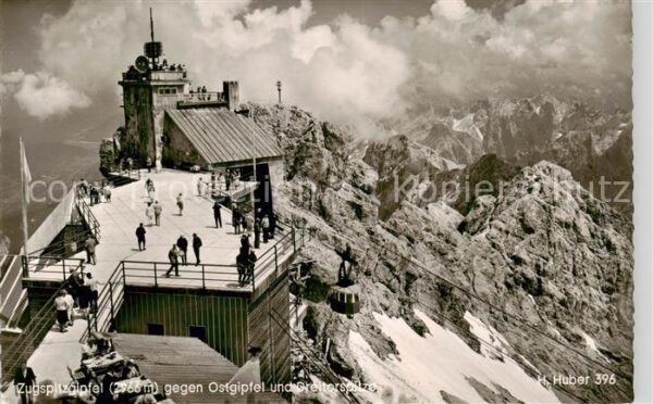 Seilbahn Cable-Car Telepherique Zugspitzgipfel Ostgipfel Dreitorspitze