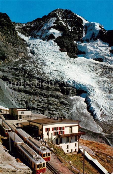 Zahnradbahn Rack Railway-- Eigergletscher Moench