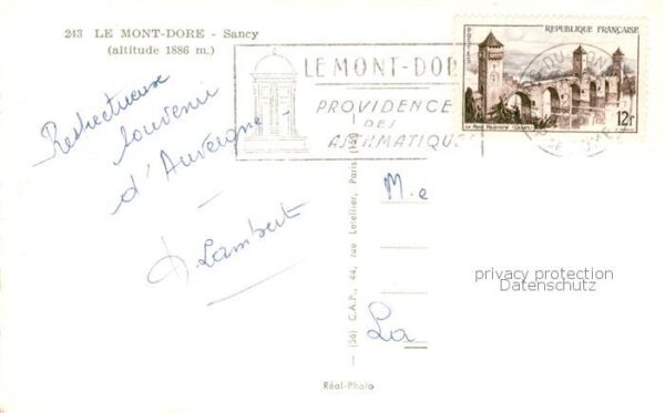Seilbahn Cable-Car Telepherique Le Mont-Dore Saney – Bild 2