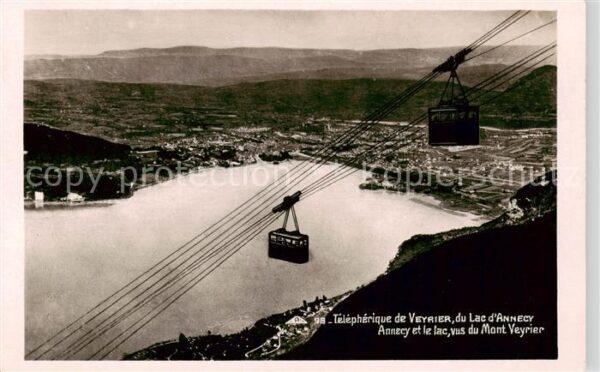Seilbahn Cable-Car Telepherique Telepherique de Veyrier Lac dÁnnecy