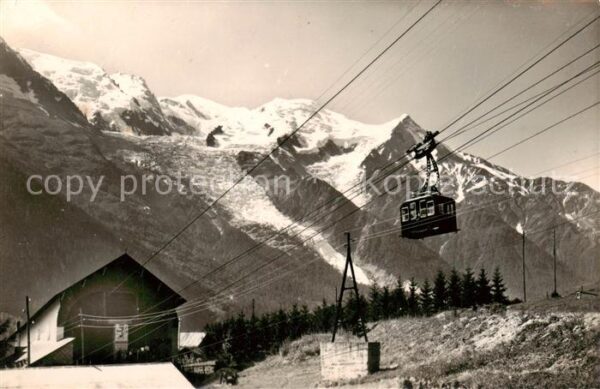 Seilbahn Cable-Car Telepherique Chamonix-Mont-Blanc Telepherique du Brevent
