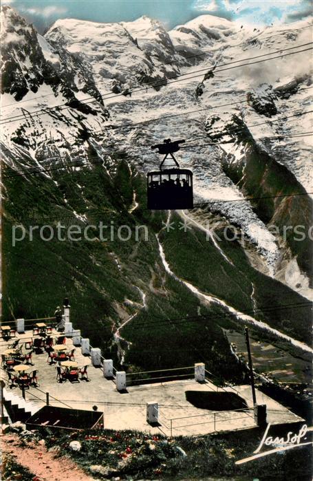 Seilbahn Cable-Car Telepherique Chamonix-Mont-Blanc Plan-Praz Chamonix-Mont-Blan