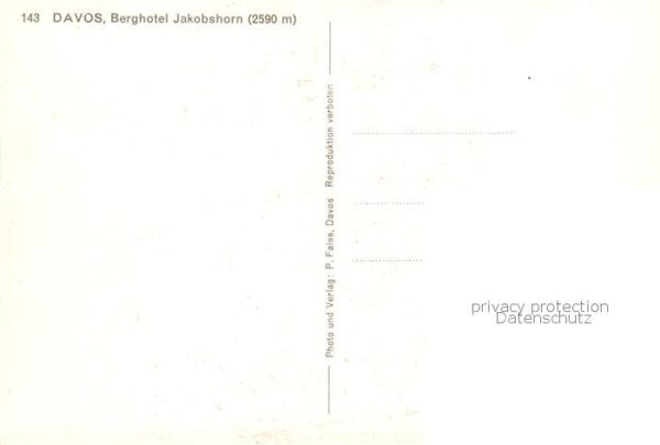 Seilbahn Cable-Car Telepherique Davos Berghotel Jakobshorn – Bild 2