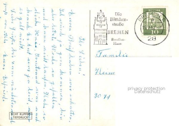 Dampfer Oceanliner T.S. Bremen – Bild 2