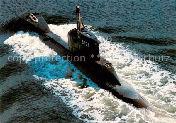 U-Boot Unterseeboot Submarine Sous-Marin Klasse 206 S171-U22
