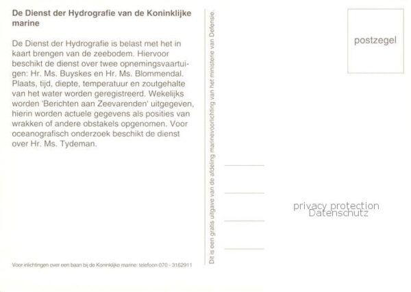 Marine Hydrografie Koninklijke Marine A904 A805 A906 – Bild 2