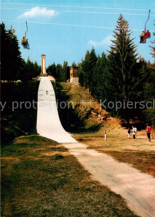 Sessellift Chairlift Telesiege Bischofsgruen Fichtelgebirge