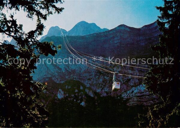 Seilbahn Cable-Car Telepherique Pilatus-Kulm