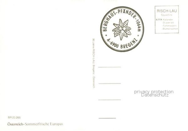 Seilbahn Cable-Car Telepherique Bregenz Pfaender Bodensee – Bild 2