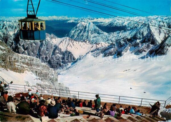 Seilbahn Cable-Car Telepherique Zugspitze