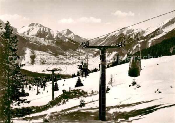 Seilbahn Cable-Car Telepherique Gondel Sessellift Ehrwalder Alm