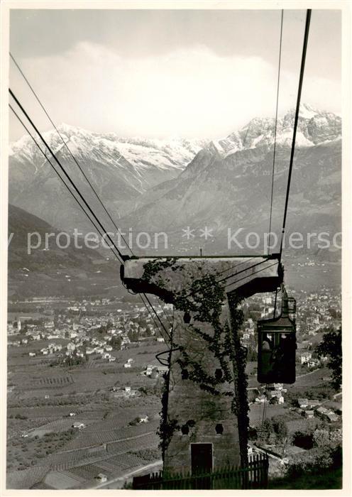 Seilbahn Cable-Car Telepherique Merano Funivia Avelengo