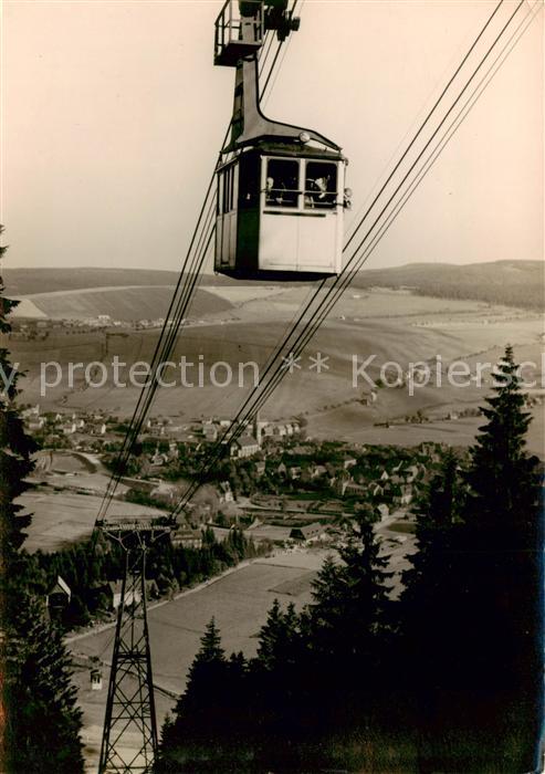 Seilbahn Cable-Car Telepherique Oberwiesenthal Erzgebirge