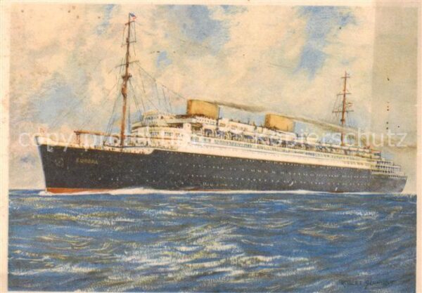 Dampfer Oceanliner EUROPA Norddeutscher LLOYD BREMEN