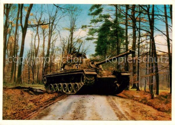 Militaria Panzer Tank Char d Assaut Panzer M 48