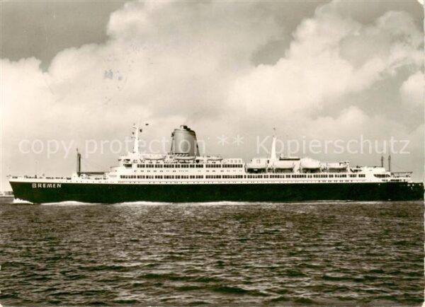 Dampfer Oceanliner T.S. BREMEN