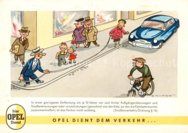 Opel dient dem Verkehr