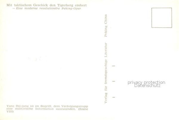 Oper Taktische Geschick Tiegerberg erobert Yang Dsi-jung – Bild 2