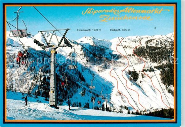 Sessellift Chairlift Telesiege Skiparadis Zauensee rauchkopf